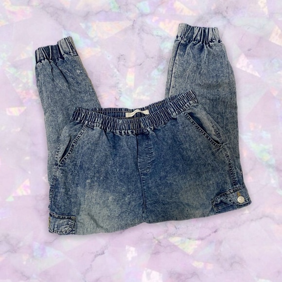 Bluenotes Denim - 2/$20‼️ BLUENOTES | CUFFED DENIM JOGGERS